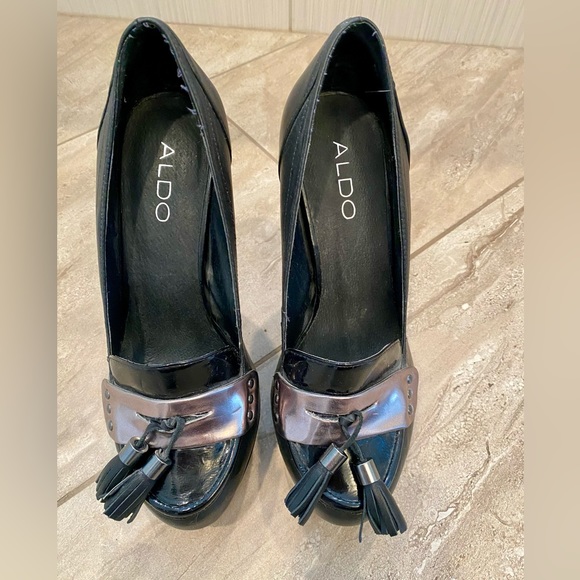Stunning Black Penny Loafer from Aldo - Picture 6 of 7